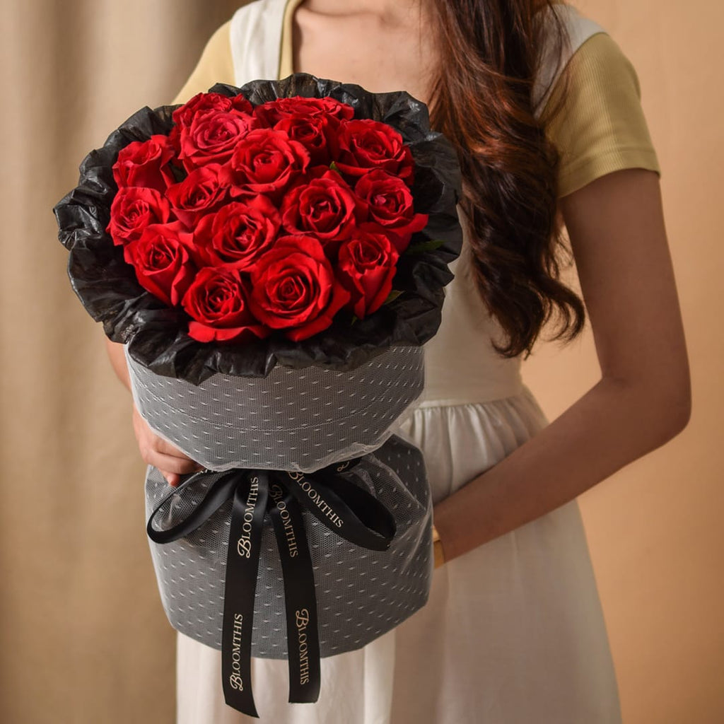 Rachel Red Rose Bouquet (VD)