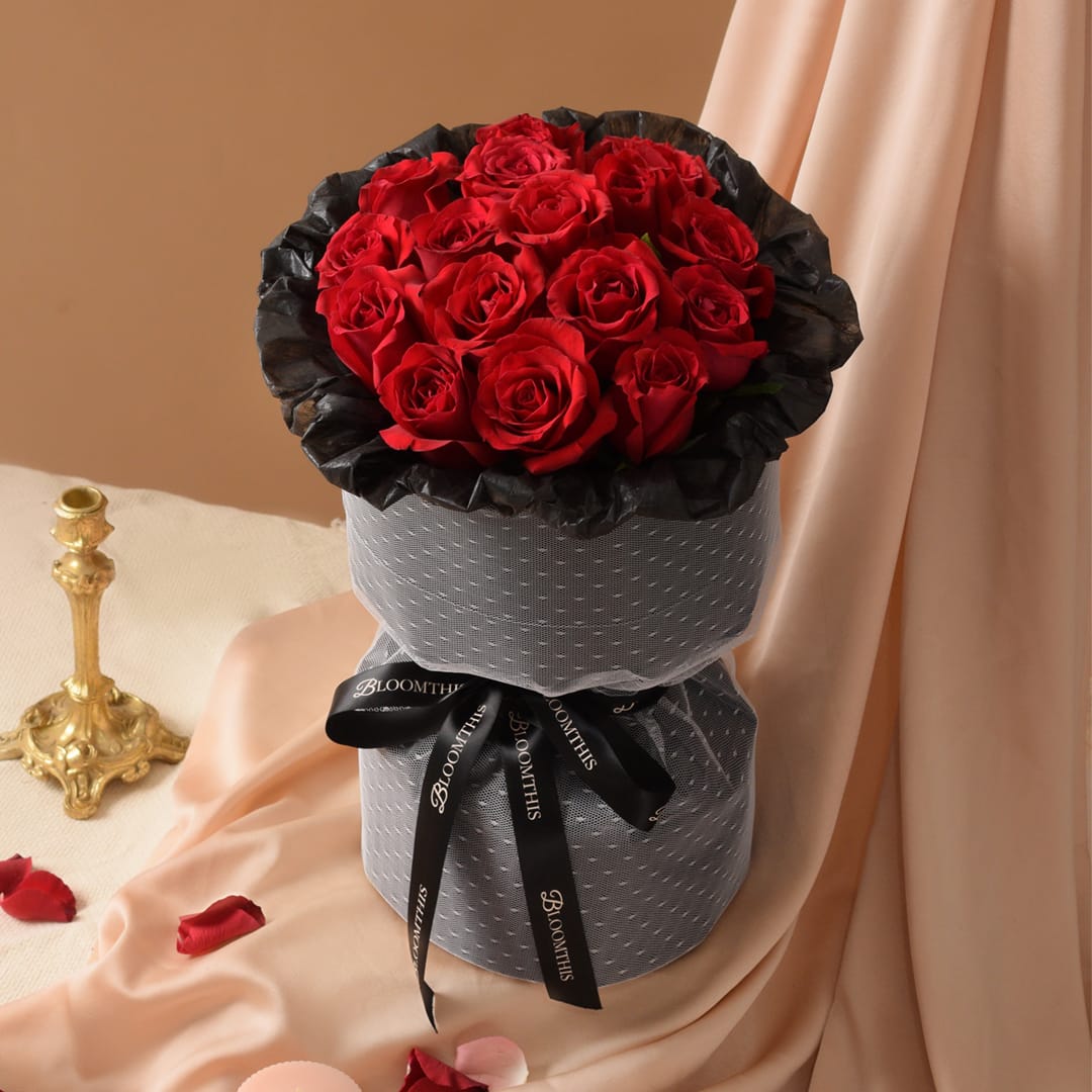 Rachel Red Rose Bouquet (VD)