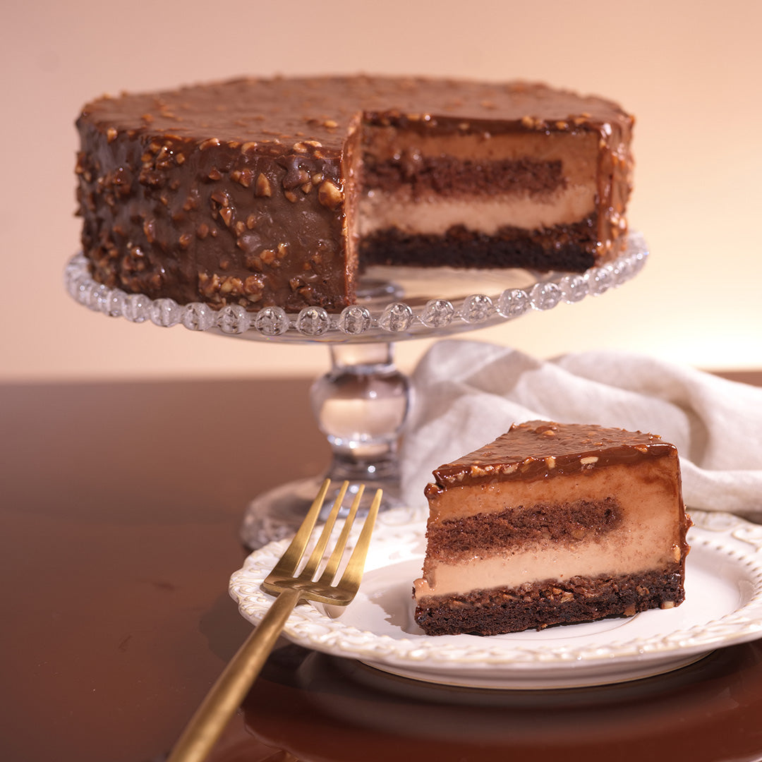 Hazelnut Chocolate Cheesecake