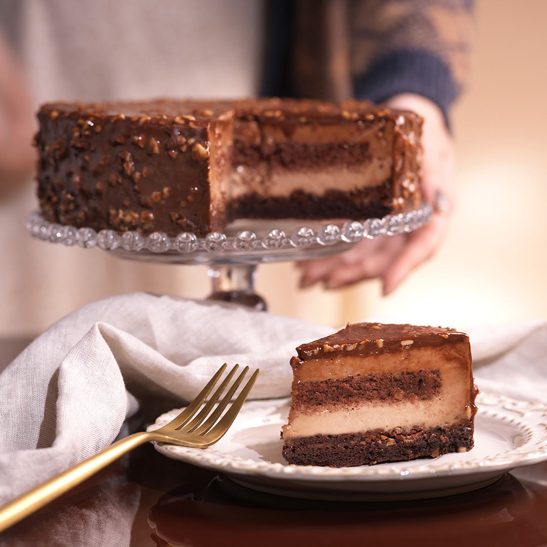 Hazelnut Chocolate Cheesecake