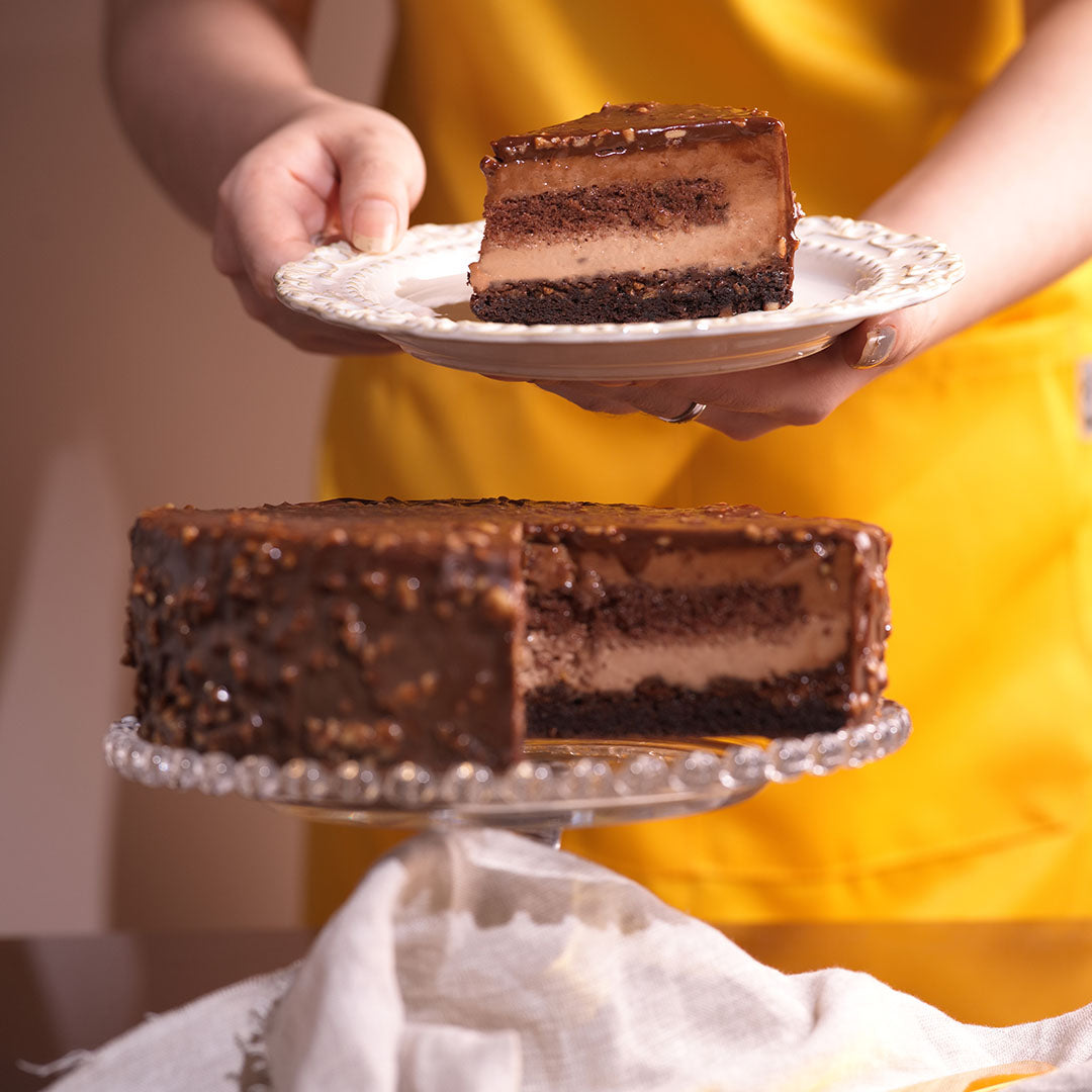 Hazelnut Chocolate Cheesecake