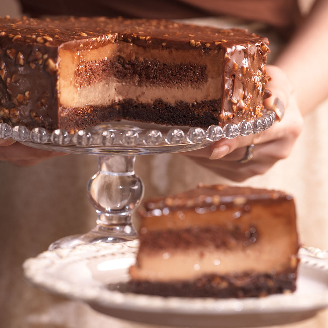 Hazelnut Chocolate Cheesecake