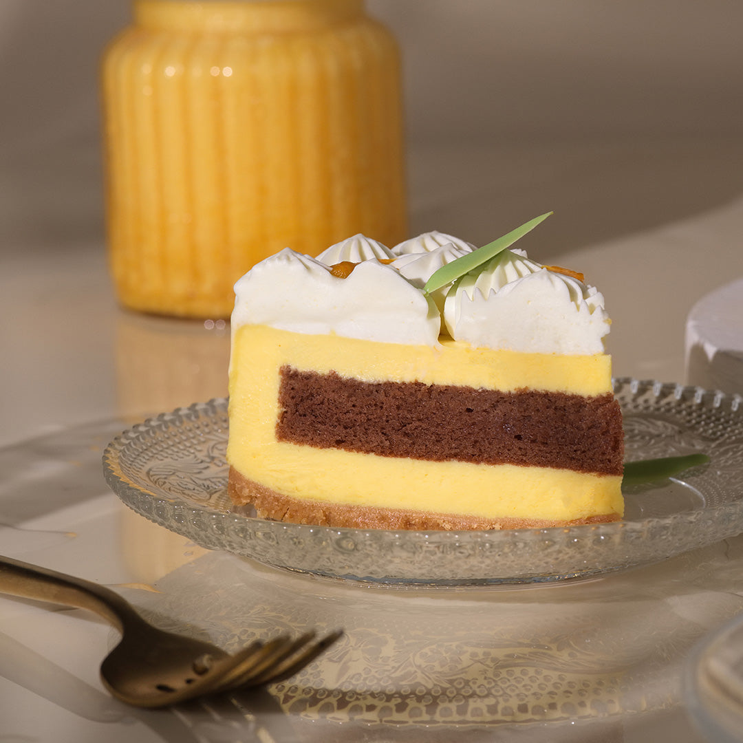 Mango Passionfruit Cheesecake