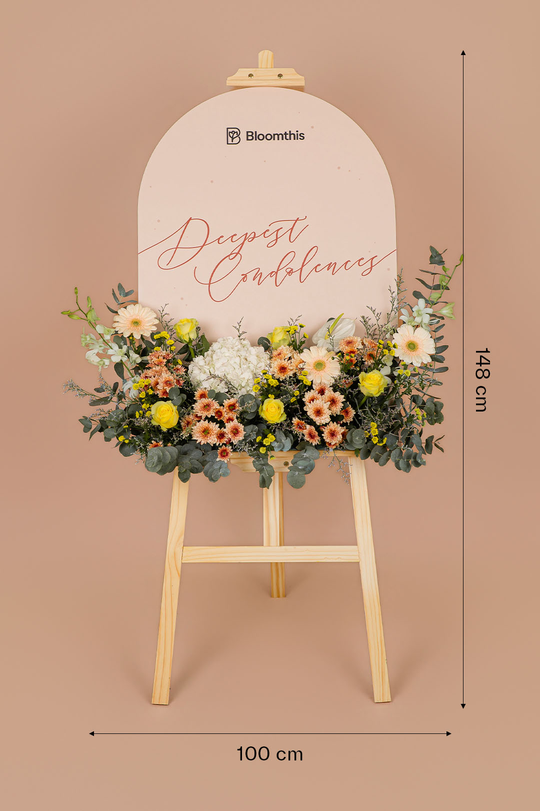 Elysian Condolence & Funeral Flower Stand