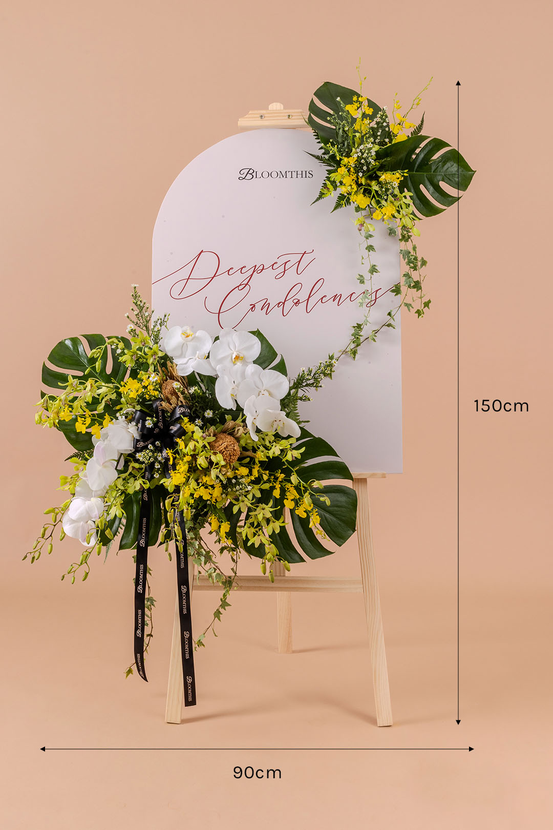 Peaceful Condolence & Funeral Flower Stand