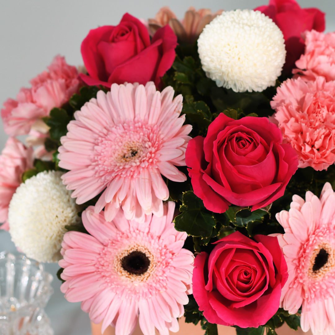 Marilyn Gerbera & Rose Flower Box (VDV)