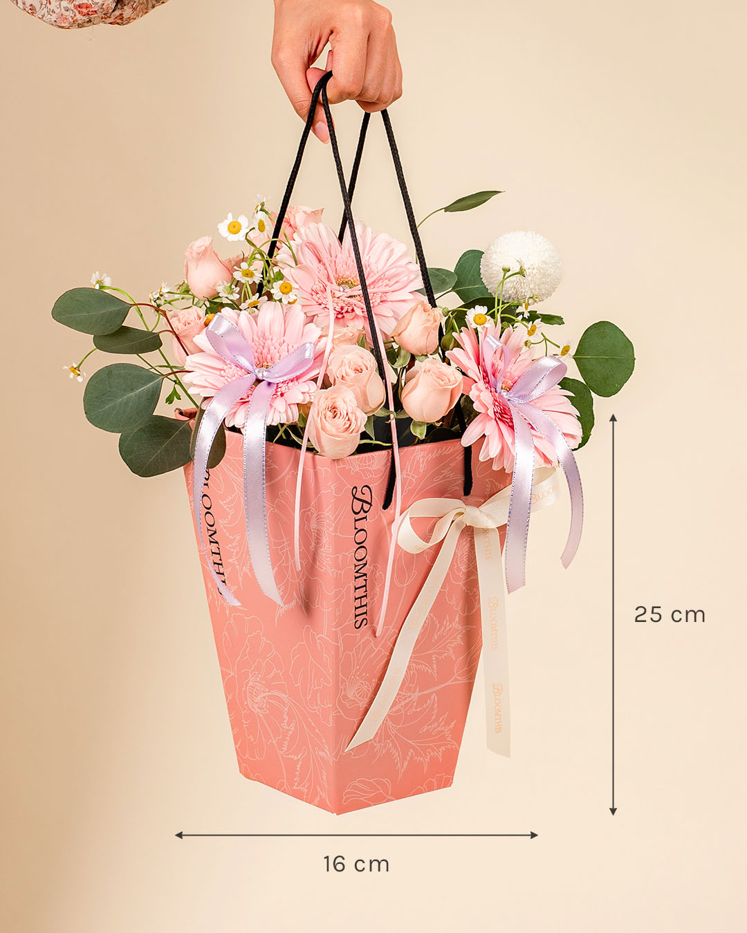 Minji Pink Daisy Mini BloomBag