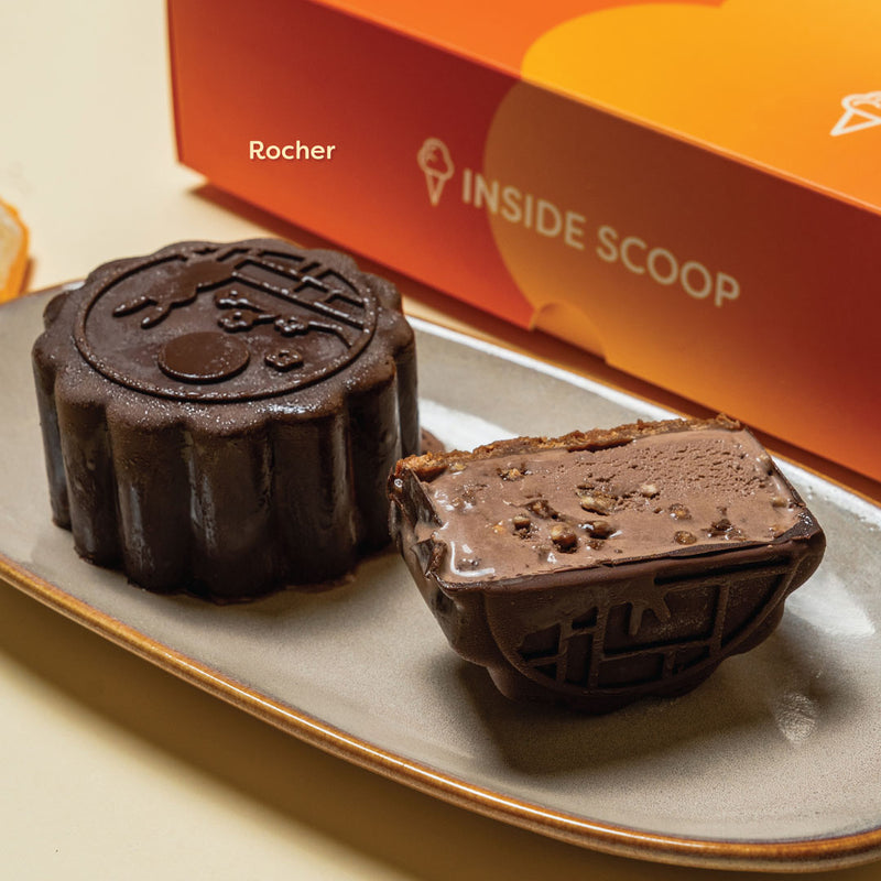 Mooncake Inner Box Inside Scoop 4-Piece Ice Cream Mooncake Gift Set | Free Delivery ...