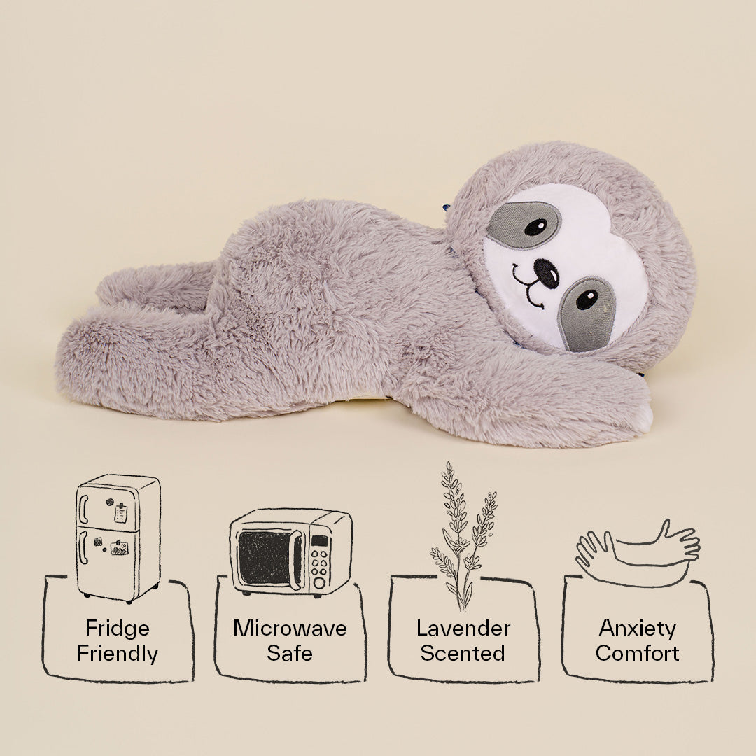 Lilly's Love Heatable & Coolable Stuffed Animal Sloth