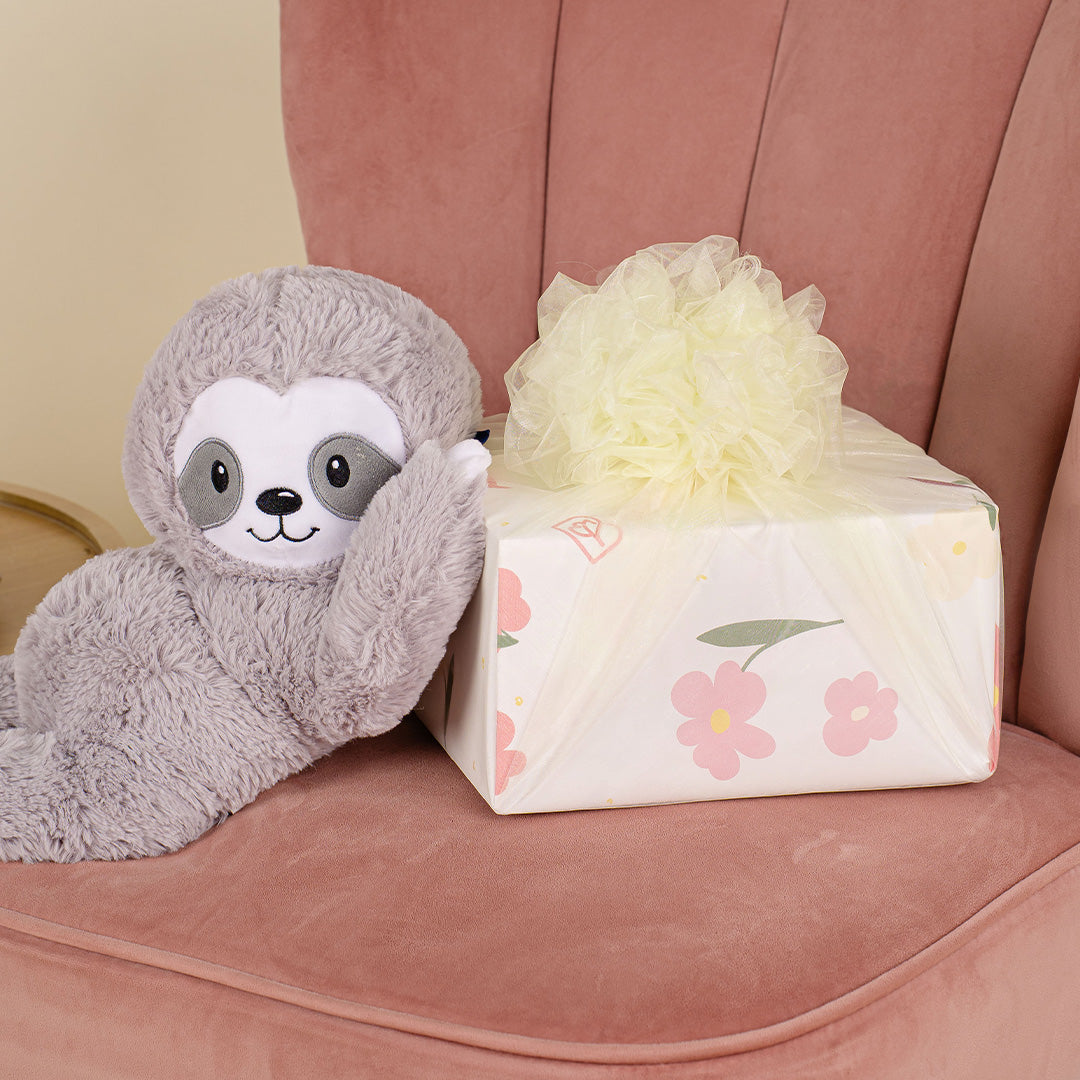 Lilly's Love Heatable & Coolable Stuffed Animal Sloth