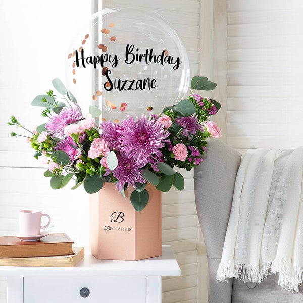 Evana Balloon Flower Box