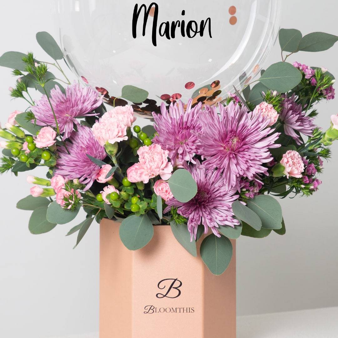 Evana Balloon Flower Box