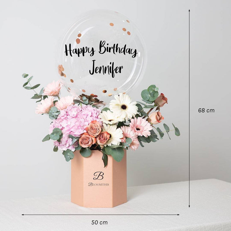Lana Balloon Flower Box