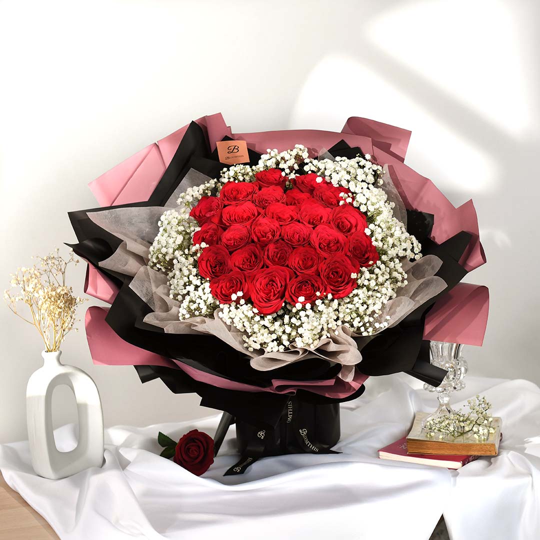 Aphrodite Red Rose Bouquet (VDV)