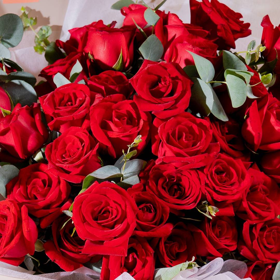 Ashley Red Rose Bouquet (MDV)