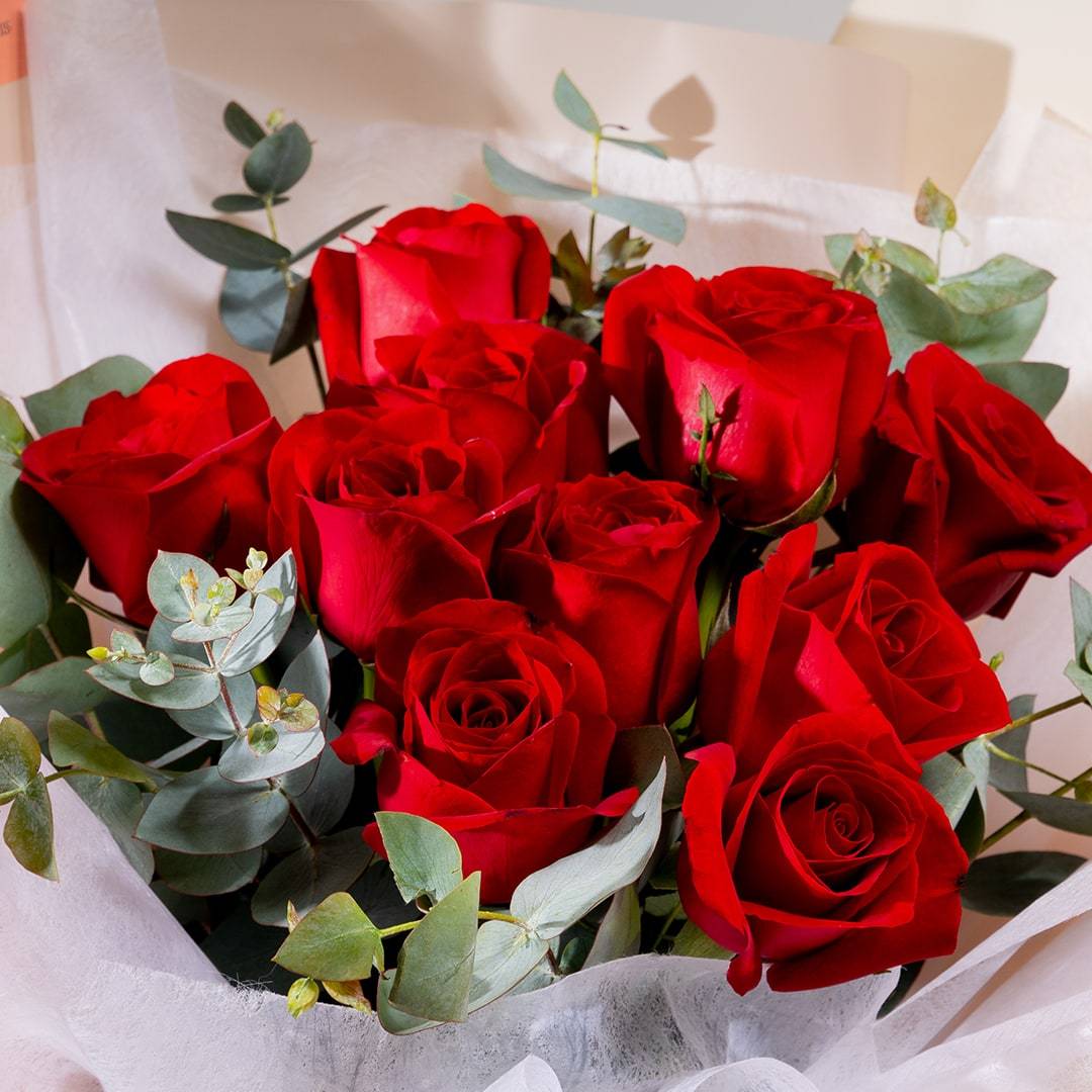 Ashley Red Rose Bouquet (MD)