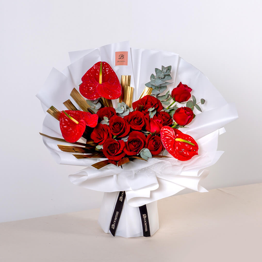 Bethany Red Rose Bouquet