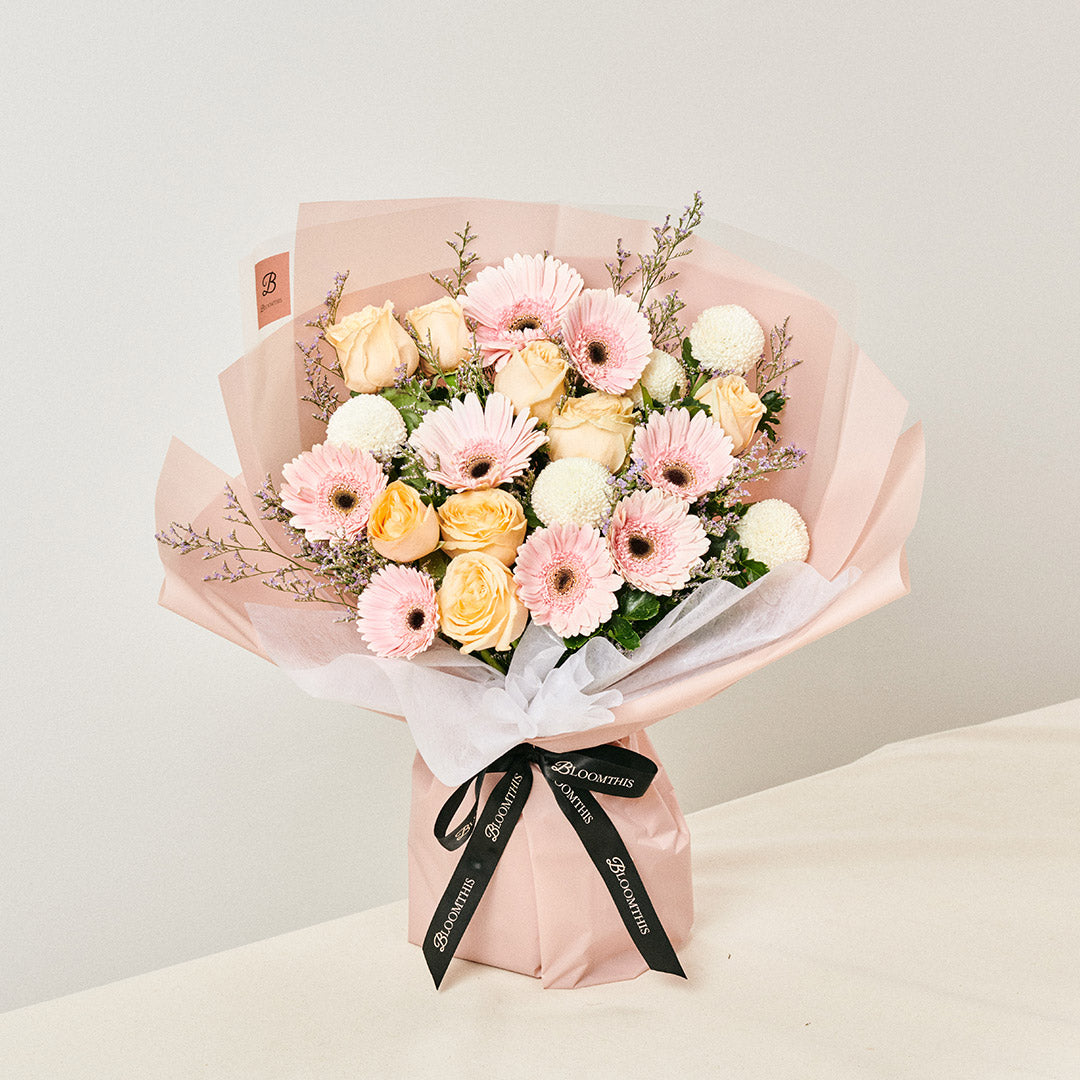 Freye Gerbera & Rose Bouquet