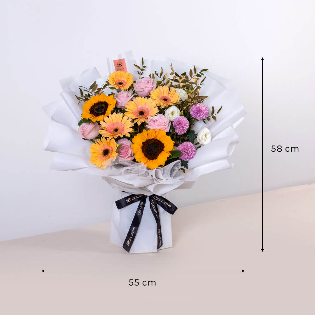 Steph Sunflower Bouquet (SC)