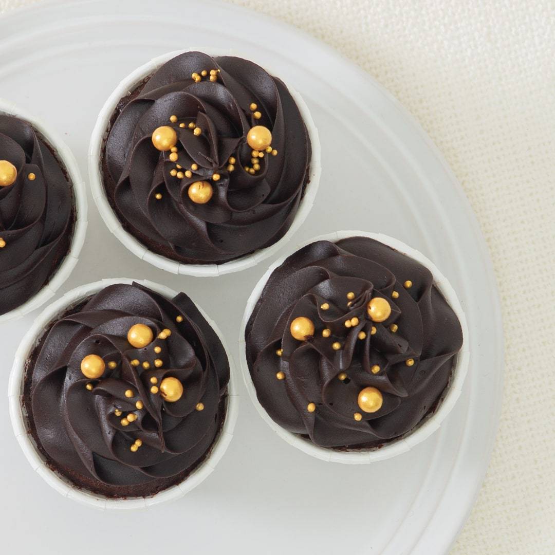 Sweet Stuff Chocolate Mud Cupcakes