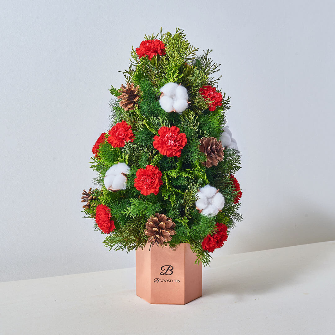 Gabrielle Christmas Tree Flower Box