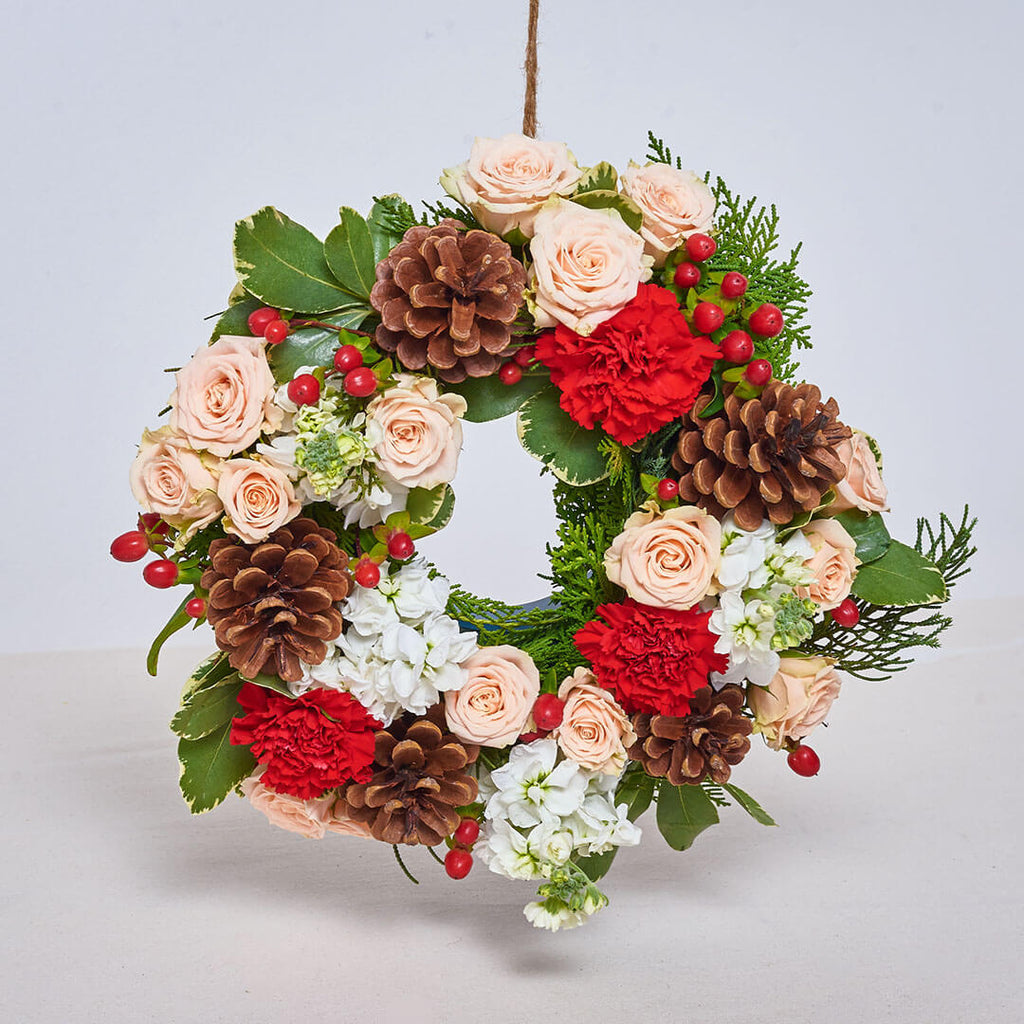 Celeste Christmas Wreath