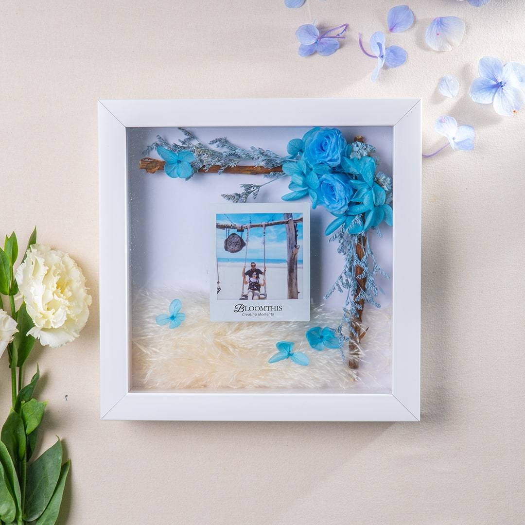 A Wish For You Photo & Flower Frame