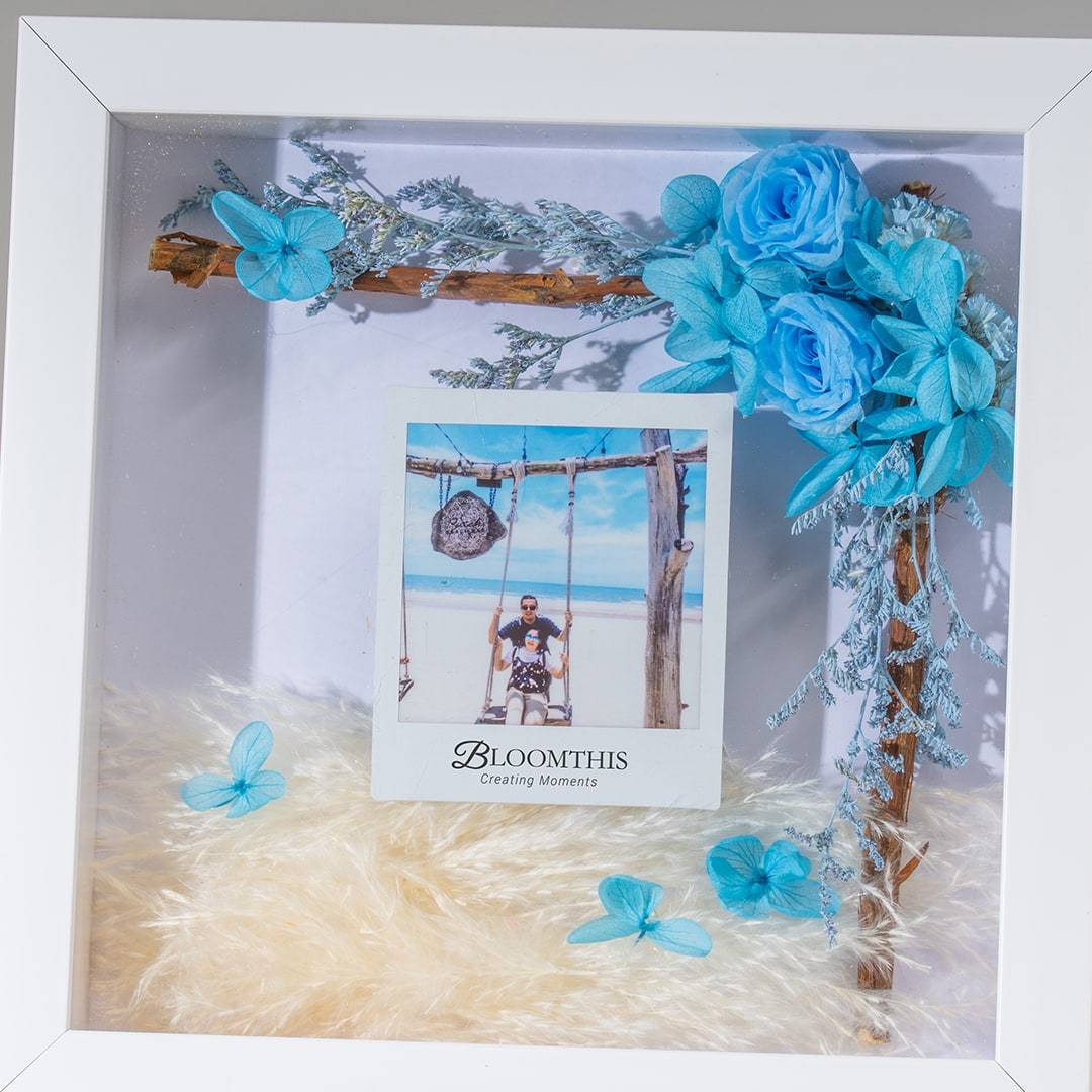 A Wish For You Photo & Flower Frame (VD)