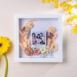 Moment In Time Photo & Flower Frame