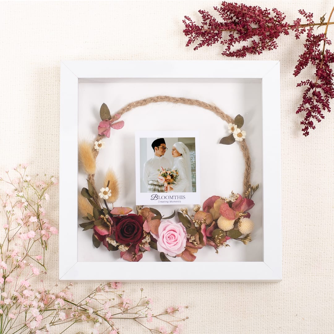 Time After Time Photo & Flower Frame