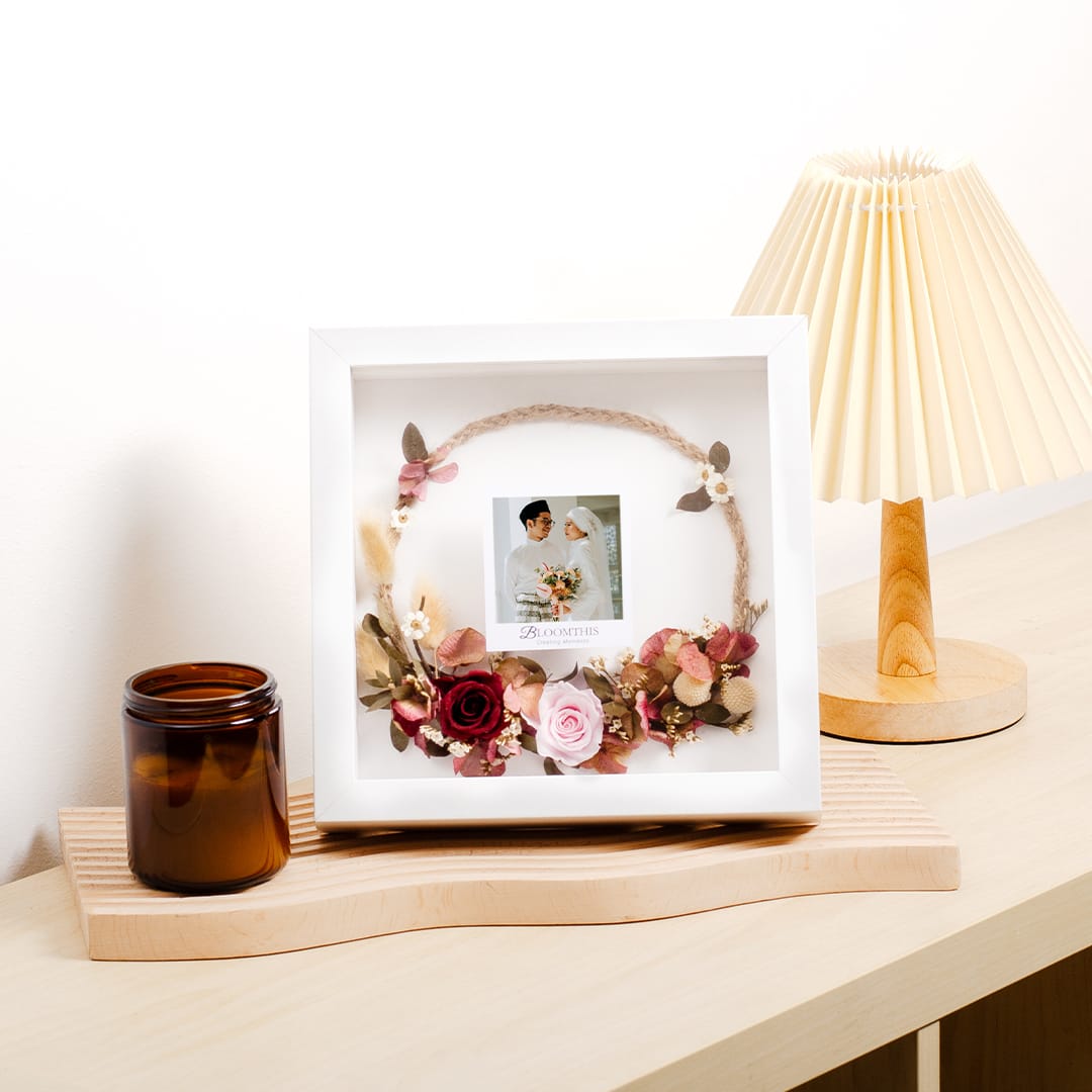 Time After Time Photo & Flower Frame
