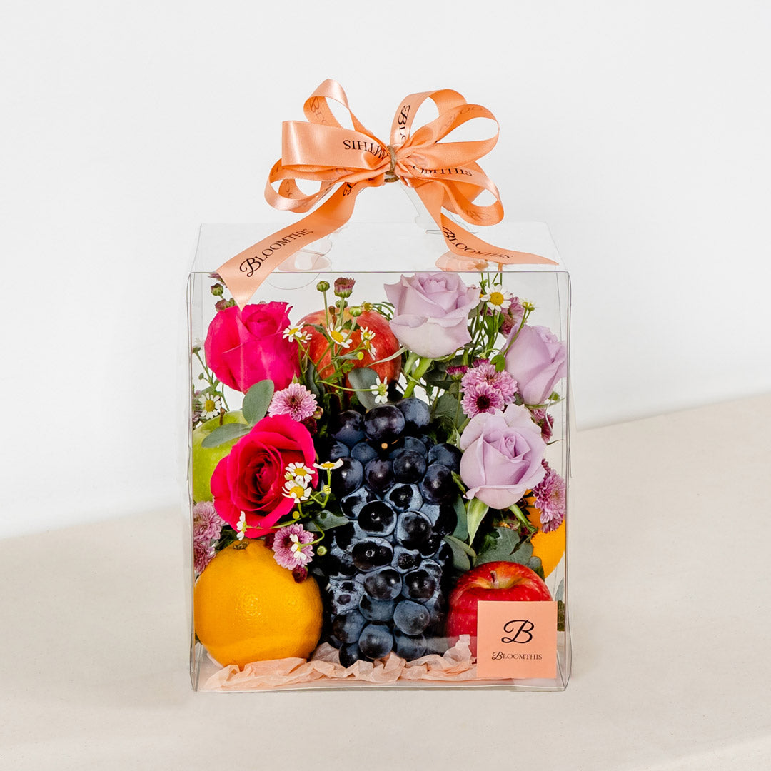 Liliana Flowers & Fruits Gift Box