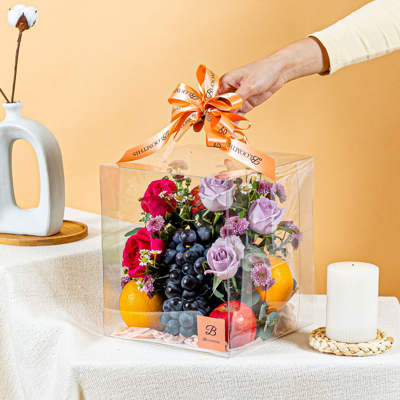 Liliana Flowers & Fruits Gift Box