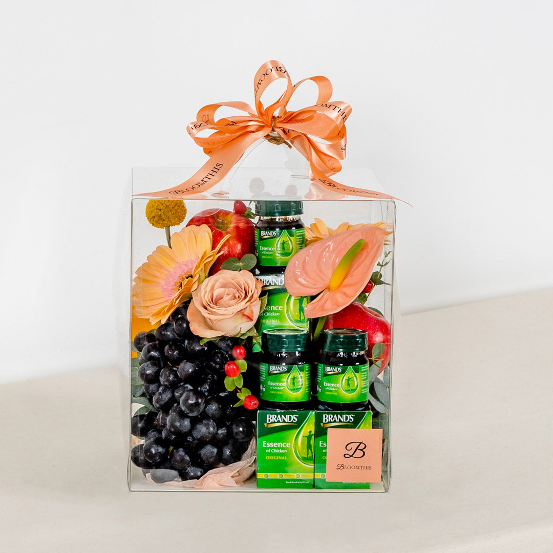 Luisa Get Well Gift Basket with Chicken Essence