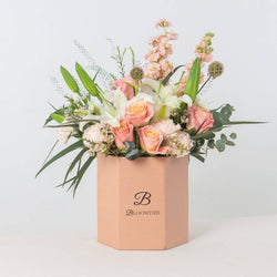 Bernadette White Lily Flower Box