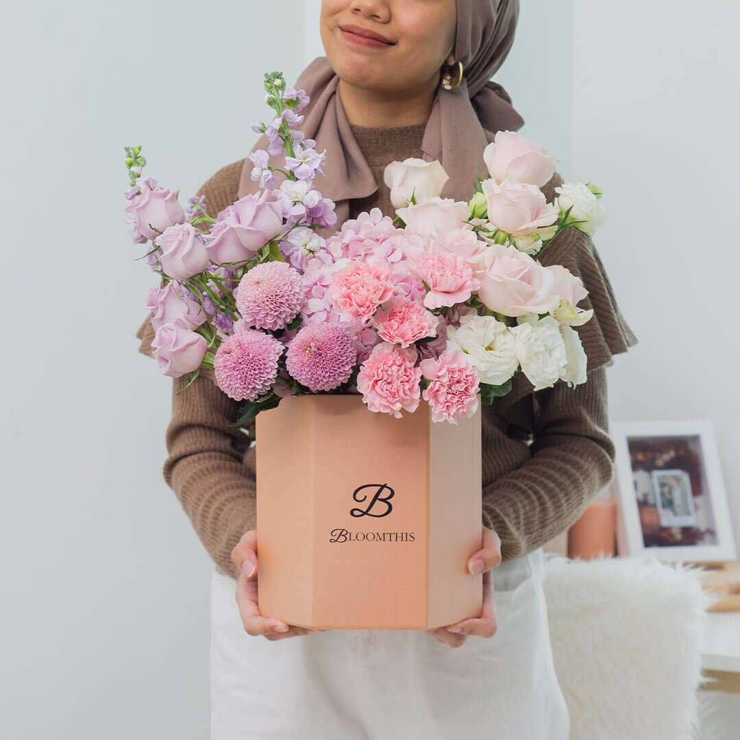 Casabella Pink Hydrangea Flower Box (VDV)