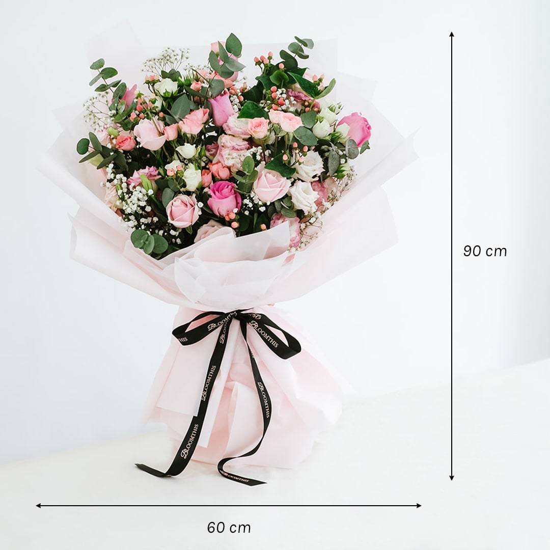 Juliet Rose Bouquet, Free Delivery