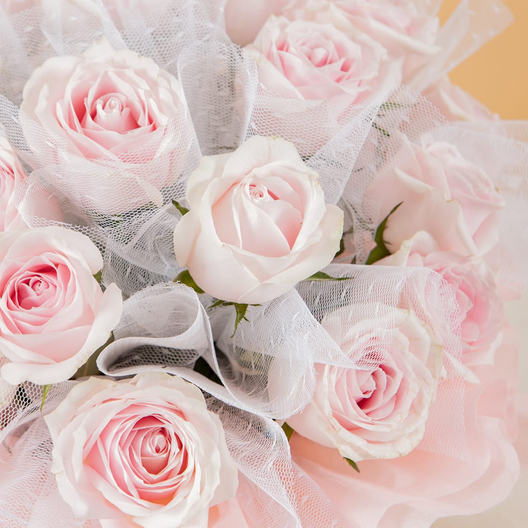 Odette Pink Rose Flower Box (VD)