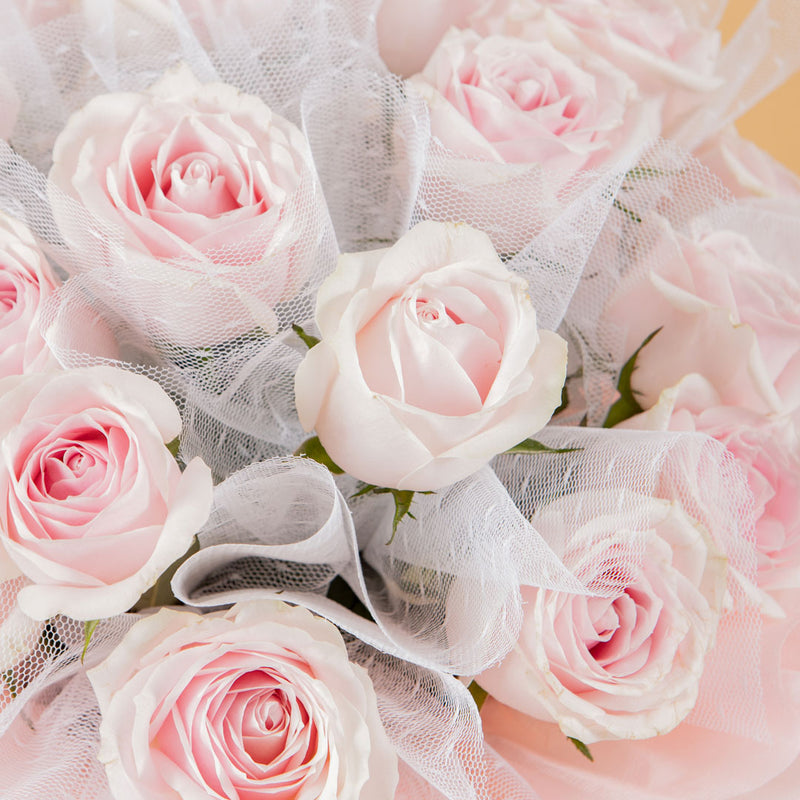 Odette Pink Rose Flower Box (VDV)