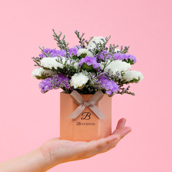 Wanda Statice Mini Flower Box