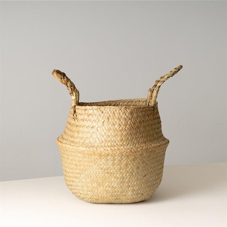 MELI Seagrass Basket 22 cm (D)